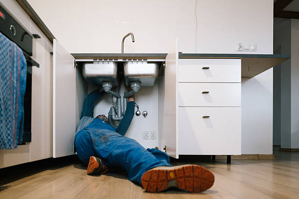 Professional Leak Detection technician working in Claremont, NH